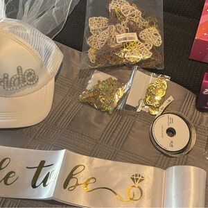 Bride hat & bachelorette goodies!!